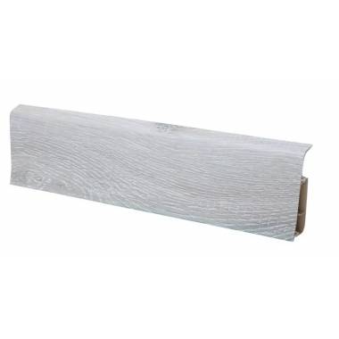 Grindjuostė Salag LIMA (wood) LY0002, 250 cm x 7.2 cm x 2.5 cm, šviesiai pilka