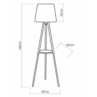 Toršeras TK Lighting Vaio 698, 60 W, E27