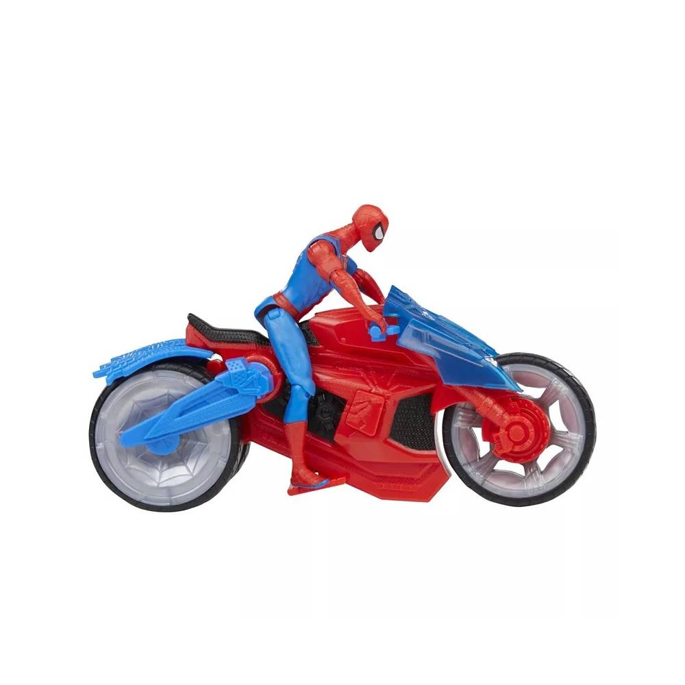 Rinkinys Hasbro Spiderman Web Blast Cycle F6899, 10 cm