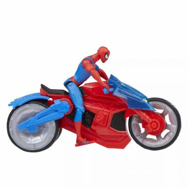 Rinkinys Hasbro Spiderman Web Blast Cycle F6899, 10 cm