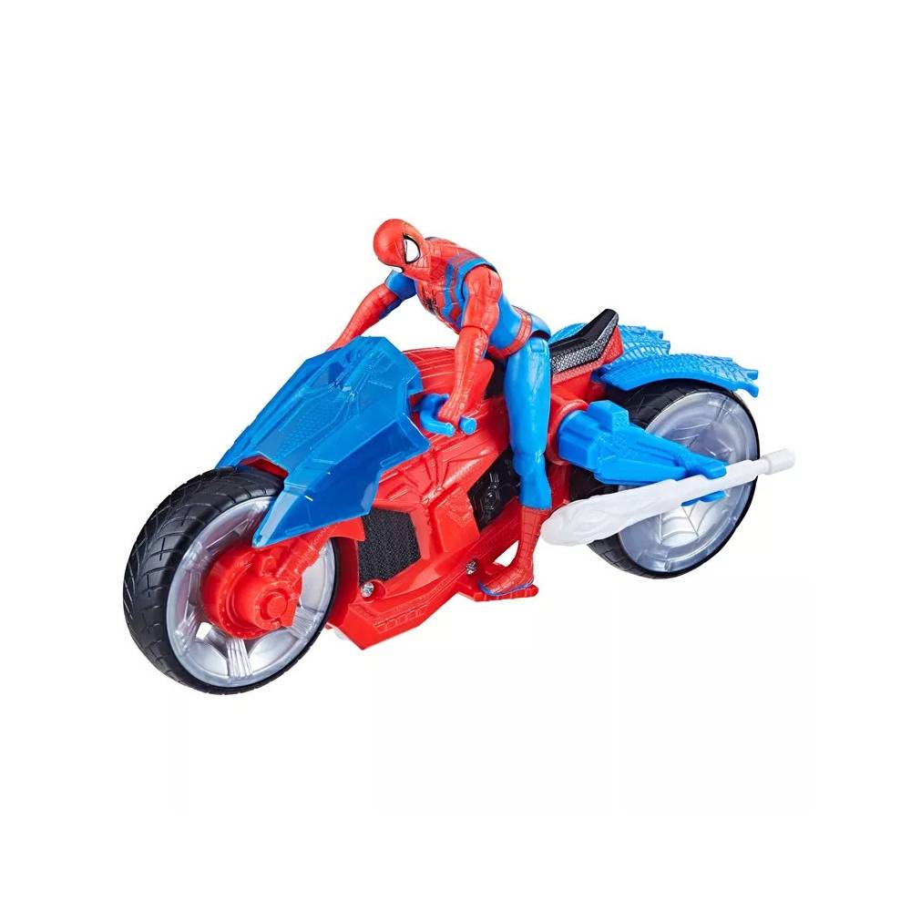 Rinkinys Hasbro Spiderman Web Blast Cycle F6899, 10 cm