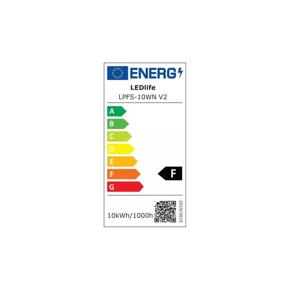 Tvirtinamas šviestuvas įleidžiamas LEDlife, 4000°K, LED, baltas