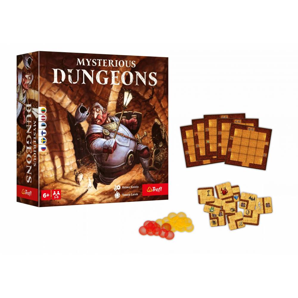 Stalo žaidimas Trefl Dungeons & Dragons Mysterious Dungeons 02501T, LT LV EE