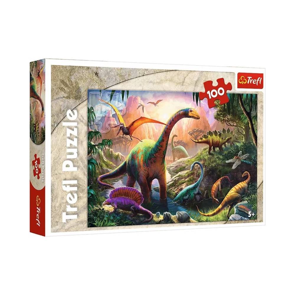 Dėlionė Trefl Dinosaur Country 16277, vaikams, 41 cm x 27.5 cm