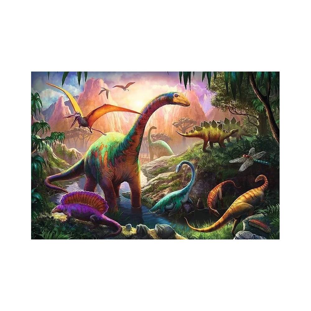 Dėlionė Trefl Dinosaur Country 16277, vaikams, 41 cm x 27.5 cm