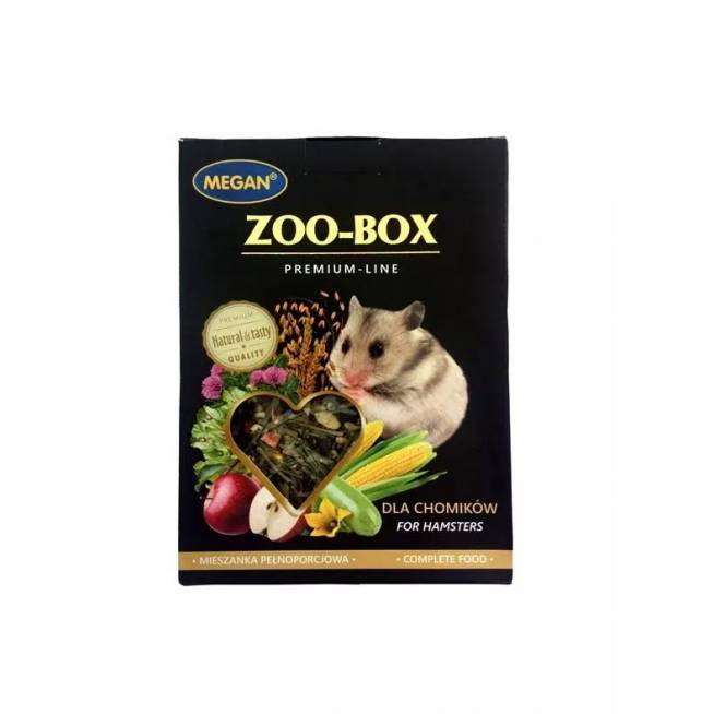 Maistas graužikams Megan Zoo-Box Premium Line, žiurkėms, 0.520 kg