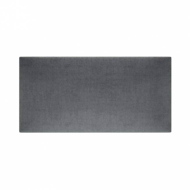 Dekoratyvinė tekstilinė sienų plokštė Mollis Basic Grey, 60 cm x 30 cm x 3.7 cm