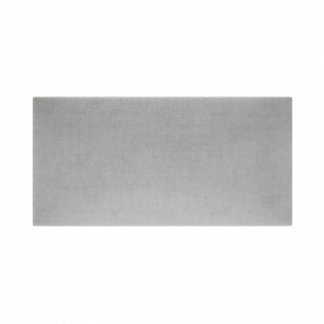 Dekoratyvinė tekstilinė sienų plokštė Mollis Basic Light Grey, 60 cm x 30 cm x 3.7 cm