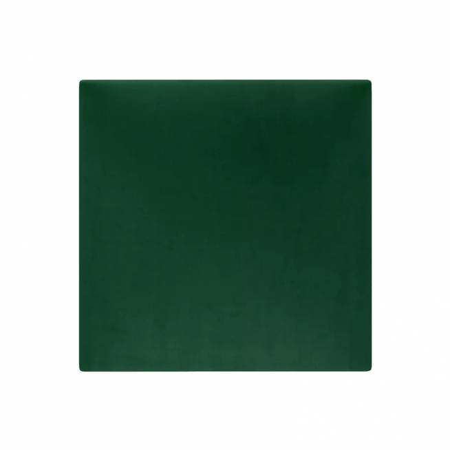 Dekoratyvinė tekstilinė sienų plokštė Mollis Basic Green, 30 cm x 30 cm x 3.7 cm