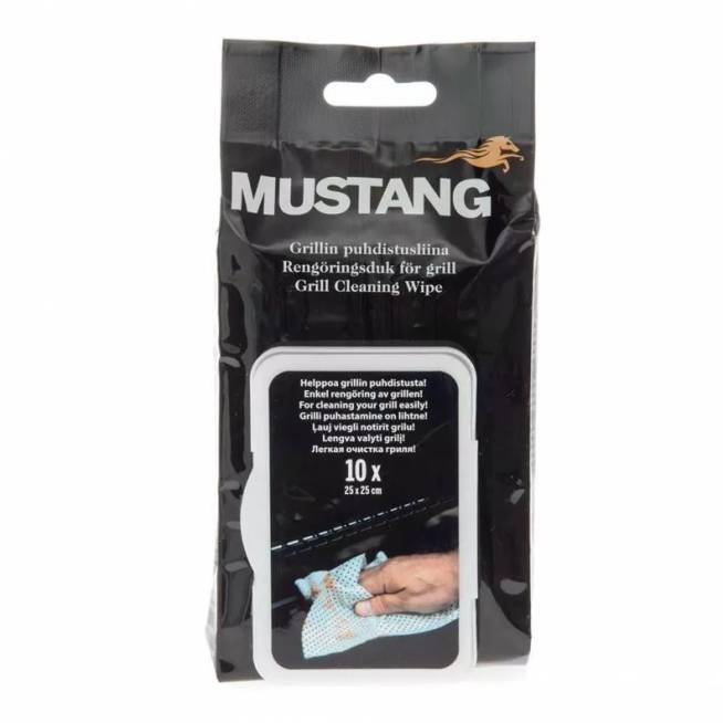 Kepsninių valymo servetėlės Mustang Grill Cleaning Wipe, 0.1 l