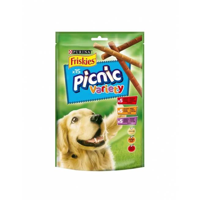 Skanėstas šunims Purina Friskies Picnic Variety, 0.126 kg