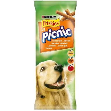 Skanėstas šunims Friskies Picnic, vištiena, 0.042 kg