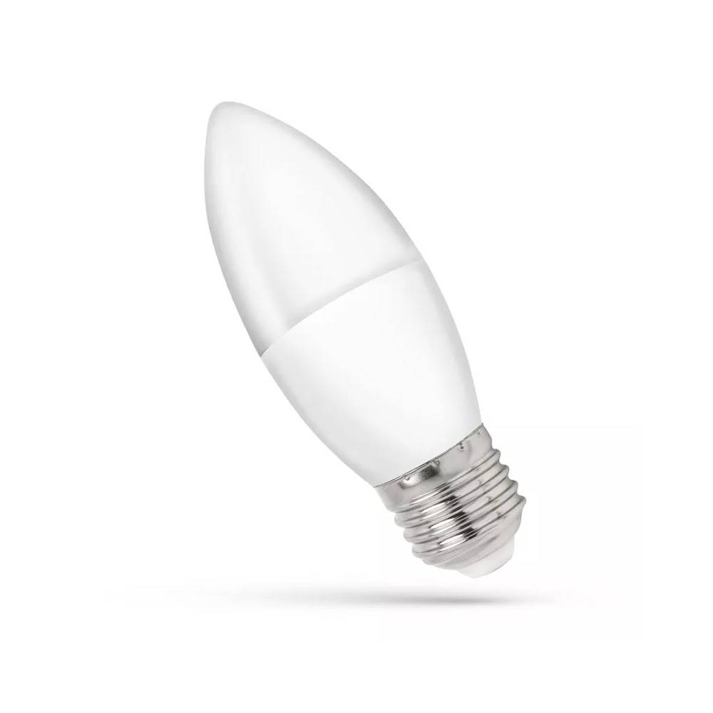 LED lemputė E27 B35 8W 3000K 620LM MT