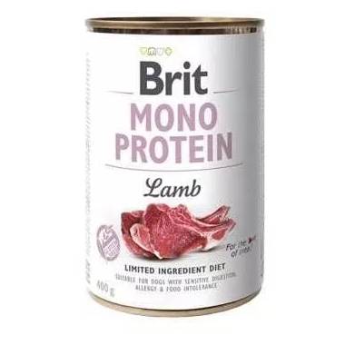 Šlapias šunų maistas Brit Mono Protein, ėriena, 0,4 kg