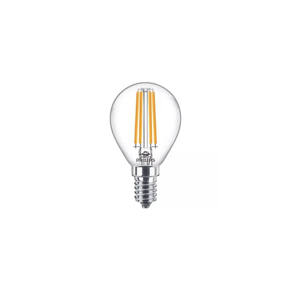 Lemputė Philips LED, P45, šiltai balta, E14, 60 W, 806 lm