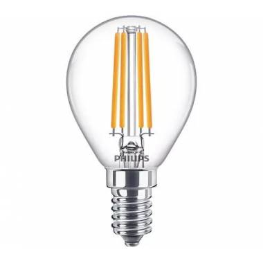 Lemputė Philips LED, P45, šiltai balta, E14, 60 W, 806 lm