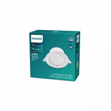 Įmontuojamas šviestuvas įleidžiamas Philips Diamond Cut, 3000°K, LED, baltas