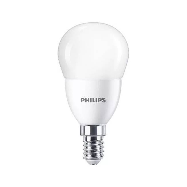 Lemputė Philips LED, P48, šaltai balta, E14, 7 W, 806 lm