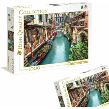 Dėlionė Clementoni High Quality Venice Canal 39458, vaikams, 69 cm x 50 cm