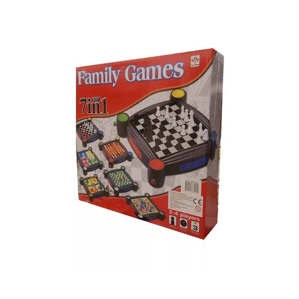 Stalo žaidimas Family games 7 IN 1 525161849