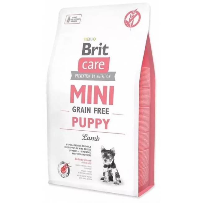 Sausas šunų maistas Brit Care Mini Puppy Lamb, ėriena, 2 kg