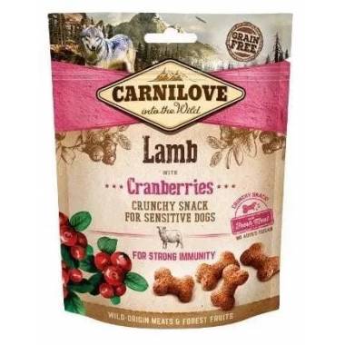 Skanėstas šunims Carnilove Lamb Lamb with Cranberries, ėriena, 0,2 kg