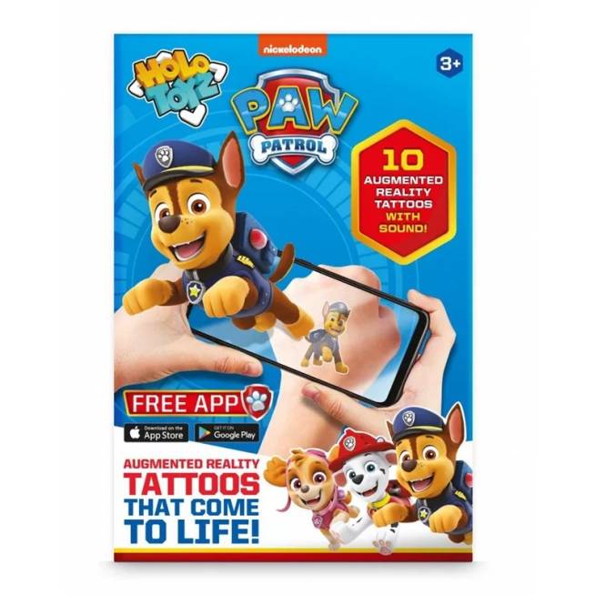 Rinkinys tatuiruotėms Paw Patrol HTPPTA100