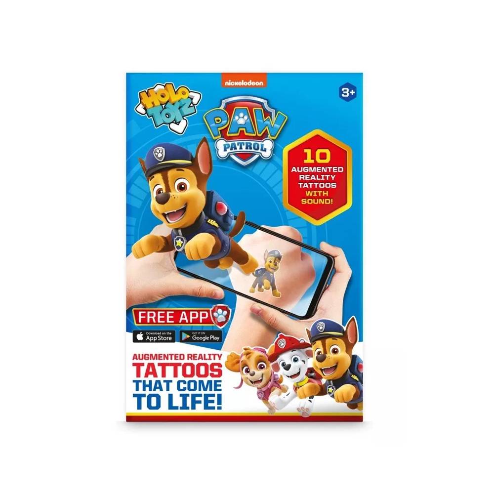 Rinkinys tatuiruotėms Paw Patrol HTPPTA100