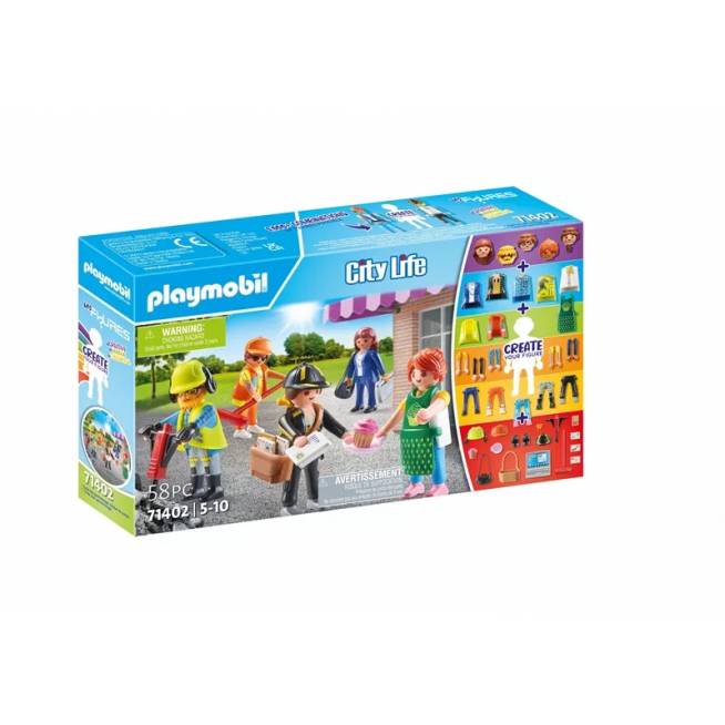 Konstruktorius Playmobil My Figures: Life in the City 71402, plastikas