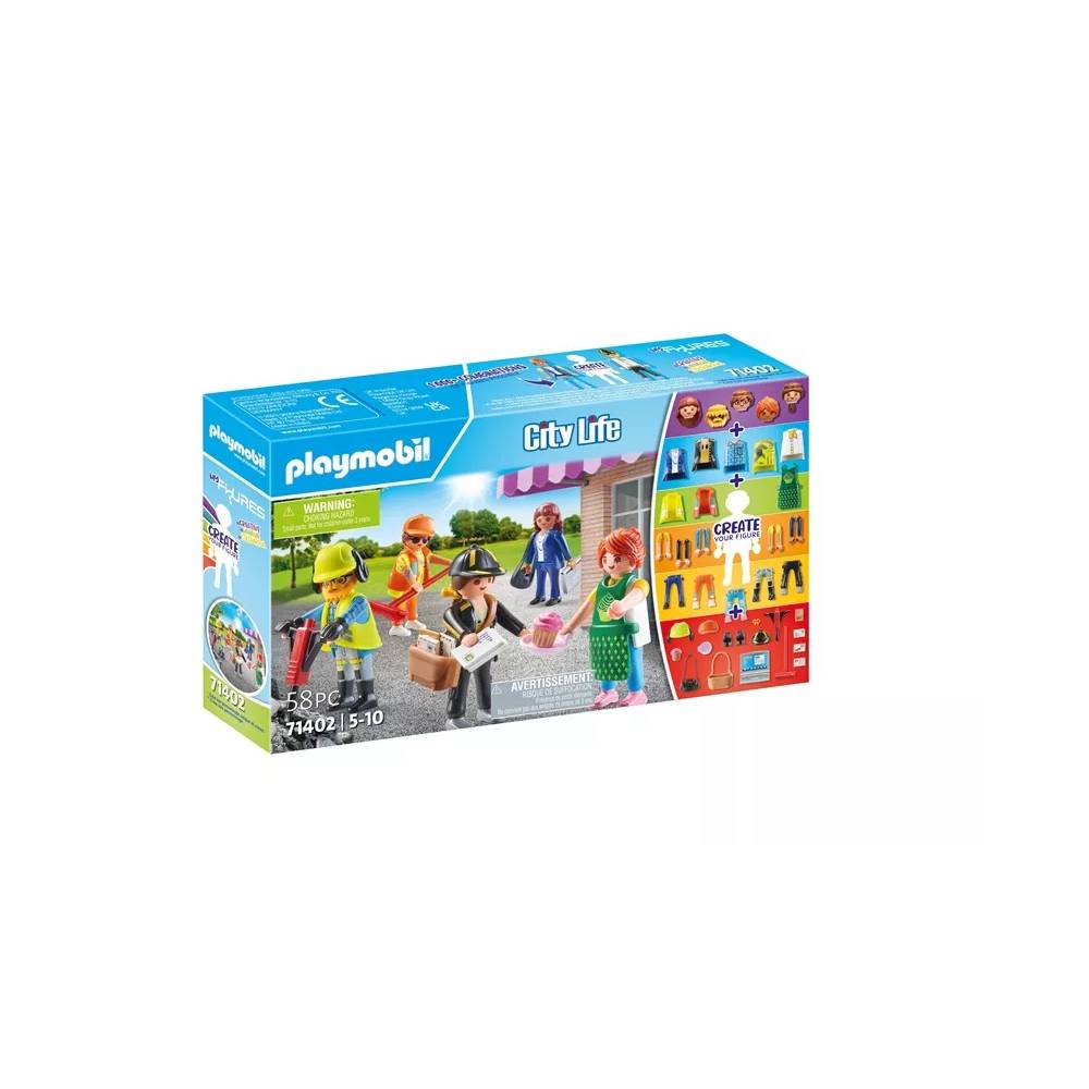 Konstruktorius Playmobil My Figures: Life in the City 71402, plastikas