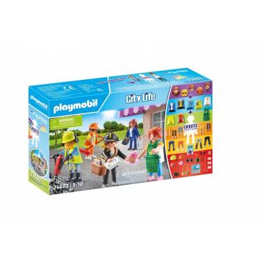 Konstruktorius Playmobil My Figures: Life in the City 71402, plastikas