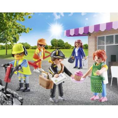 Konstruktorius Playmobil My Figures: Life in the City 71402, plastikas