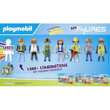 Konstruktorius Playmobil My Figures: Life in the City 71402, plastikas