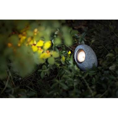 Šviestuvas Ludeco Ingor PL2003, 1.5W, LED, IP44, pilkas, 12.5 cm x 9 cm