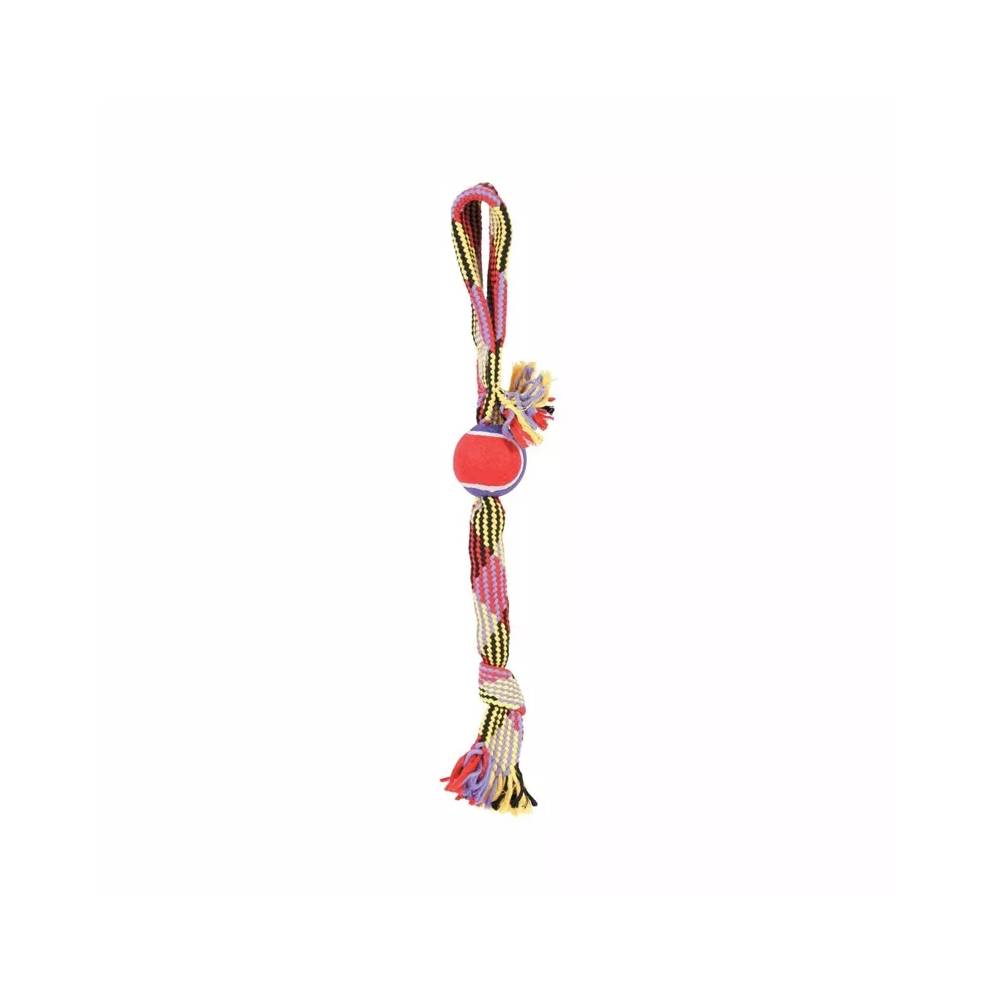 Žaislas šuniui Zolux Rope Toy, 55 cm, įvairių spalvų