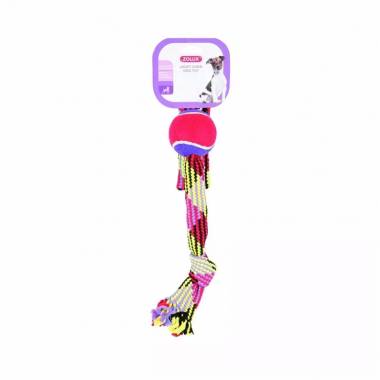 Žaislas šuniui Zolux Rope Toy, 55 cm, įvairių spalvų