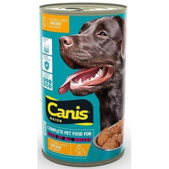 Šlapias šunų maistas Canis, vištiena, 1.25 kg