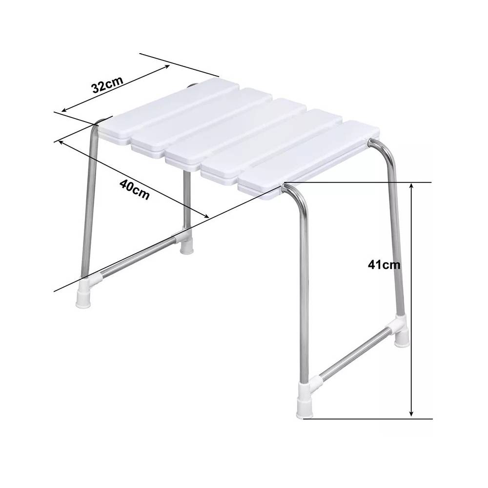 Dušo sėdynė Model BB-01 BIG, 52x32x40 cm