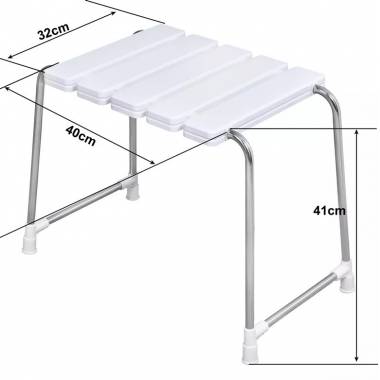 Dušo sėdynė Model BB-01 BIG, 52x32x40 cm