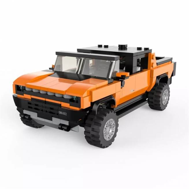 Konstruktorius Rastar Hummer EV 93700, plastikas