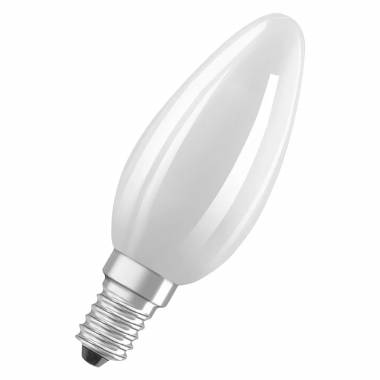 Lemputė Osram LED, B35, šiltai balta, E14, 6 W, 806 lm