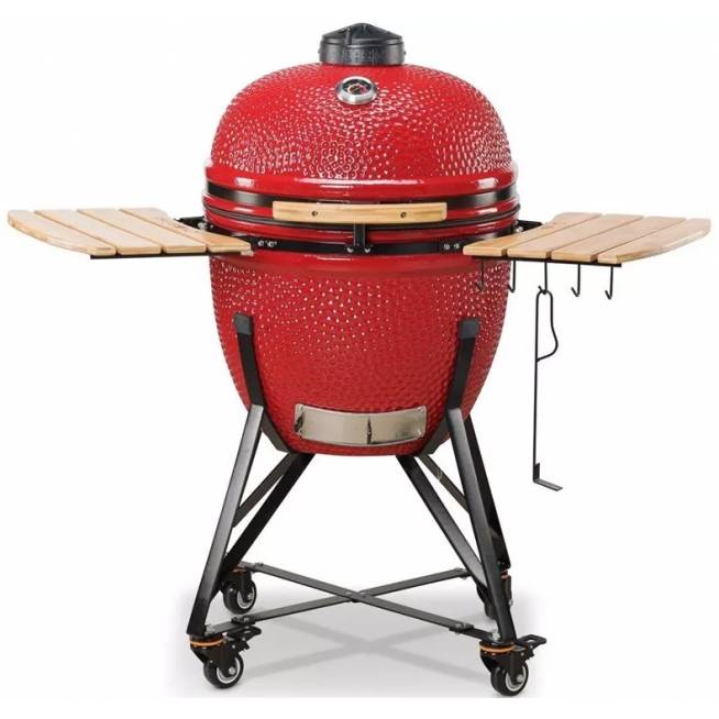 Grilis Kamado Bono Grande, raudona, 59 cm