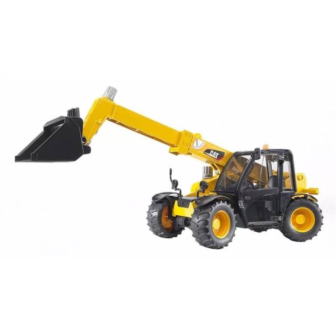 Žaislinė sunkioji technika Bruder Caterpillar Telehandler 2141, geltona