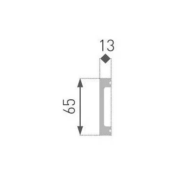 Apdailos juostelė Marbet HD-1, balta, 2 m x 65 mm