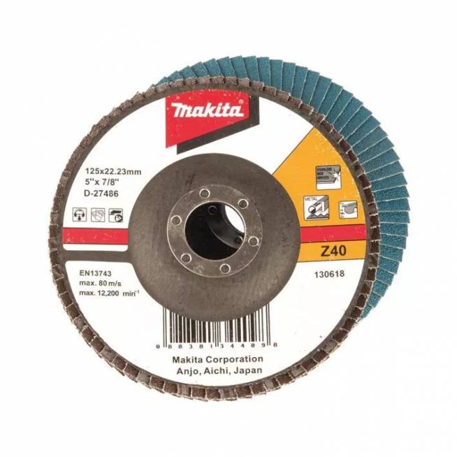 Šlifavimo diskas Makita D-27486, 125 mm x 22.23 mm