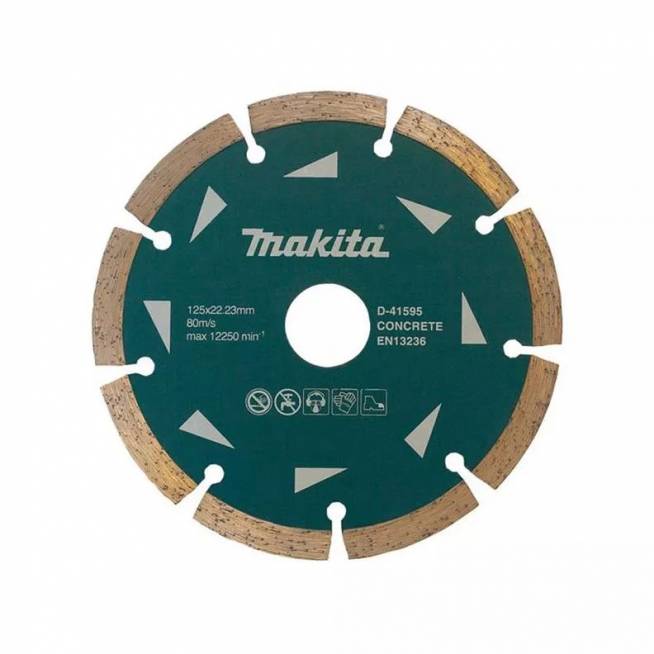 Pjovimo diskas Makita Diamond D-41595, 125 mm x 22.23 mm x 2.2 mm