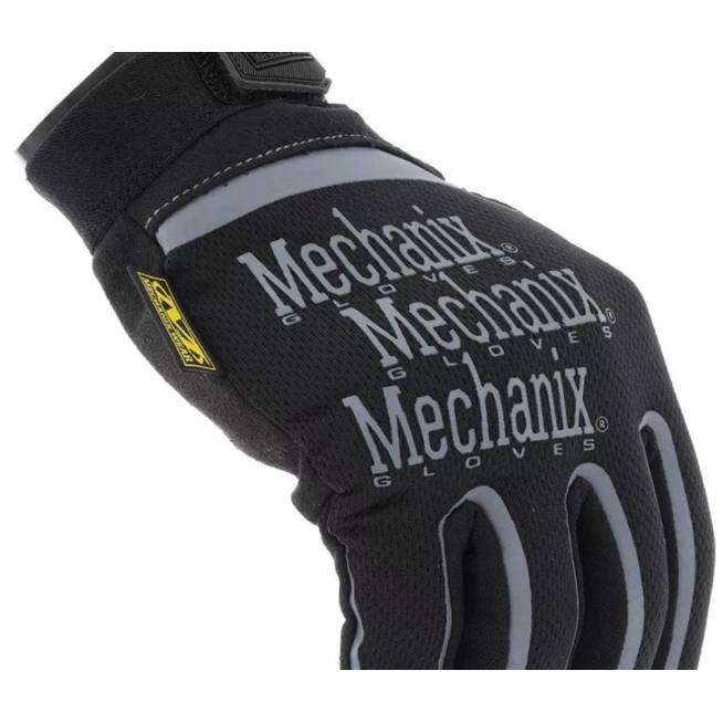 Pirštinės pirštuotos Mechanix Wear H15-05-009, dirbtinė oda, juoda/pilka, M