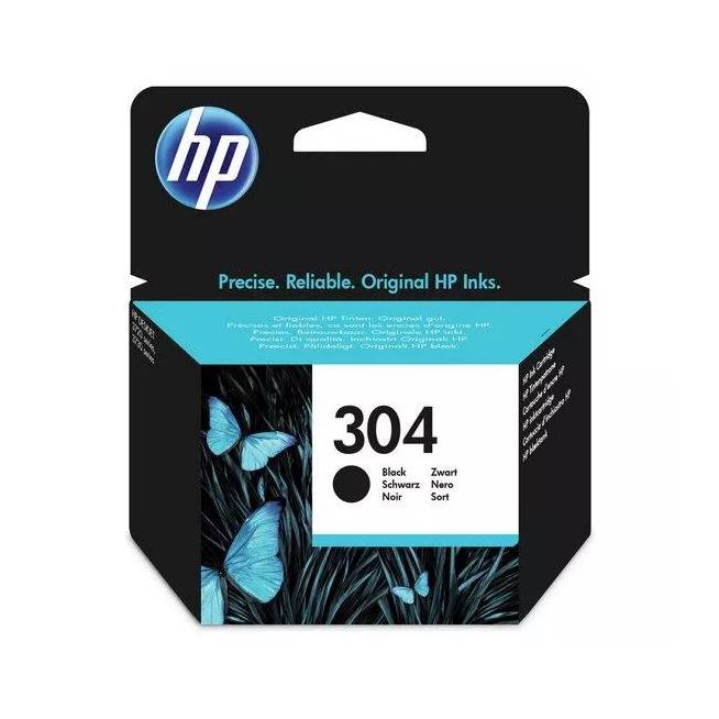 Rašalinio spausdintuvo kasetė HP 304, juoda