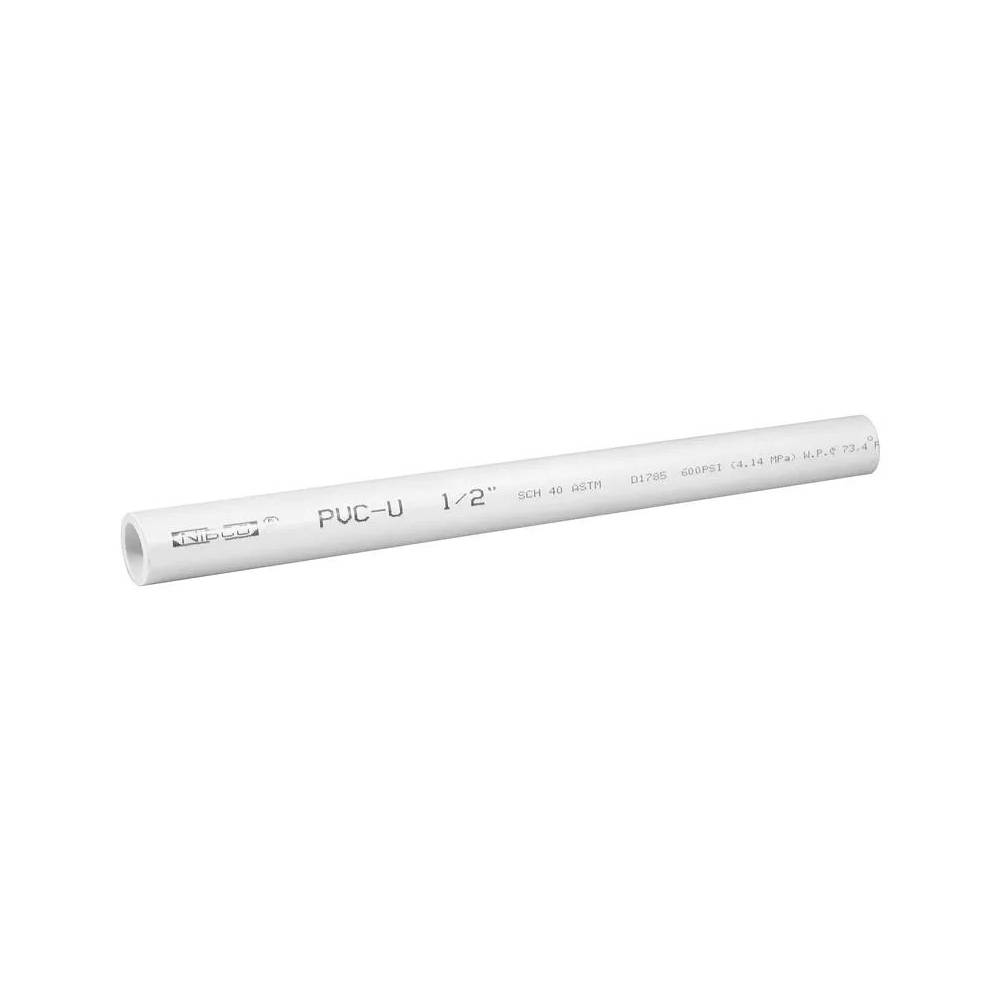 Vandentiekio vamzdis Nibco PVC-U, 21.3 mm, 3.048 m