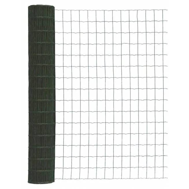 Virintas tinklas Garden Center, 100 x 100 x 2.1 mm, 120 cm, 25 m, cinkuota/pvc